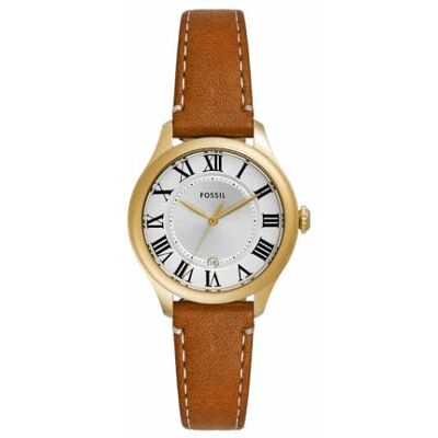 Fossil Gilmore Montre Femme, Mouvement Quartz Trois Aiguilles Date avec Bracelet en Acier Inoxydable ou Cuir - Publicité Fossil Gilmore Montre Femme, Mouvement Quartz Trois Aiguilles Date avec Bracelet en Acier Inoxydable ou Cuir - Publicité