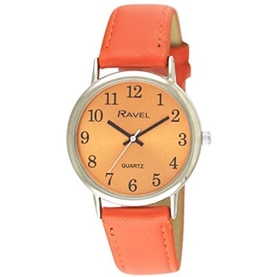 Ravel Montre Ronde Brighter Days pour Femmes, Ton Argenté Quartz analogique R0140 - Publicité Ravel Montre Ronde Brighter Days pour Femmes, Ton Argenté Quartz analogique R0140 - Publicité