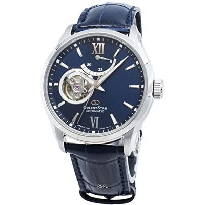 Orient Contemporary Mechanical Semi Skeleton Montre Automatique pour hommes - Publicité Orient Contemporary Mechanical Semi Skeleton Montre Automatique pour hommes - Publicité