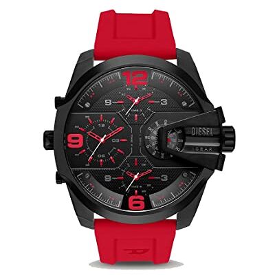 Diesel Montre Uber Chief à Trois Aiguilles, Acier Inoxydable Ton Noir, - Publicité Diesel Montre Uber Chief à Trois Aiguilles, Acier Inoxydable Ton Noir, - Publicité