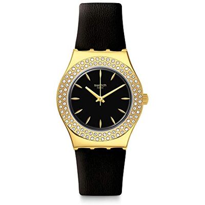 Montre Swatch Analogique Quartz Irony Medium Goldy Show - Publicité Montre Swatch Analogique Quartz Irony Medium Goldy Show - Publicité