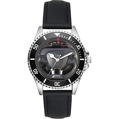 KIESENBERG Montre Homme Cadeau pour Peugeot 208 GTI Fans Cockpit Quartz Analogique Montre-Bracelet - Publicité KIESENBERG Montre Homme Cadeau pour Peugeot 208 GTI Fans Cockpit Quartz Analogique Montre-Bracelet - Publicité