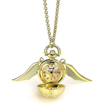The Carat Shop Harry Potter Golden Snitch Watch Necklace - Publicité The Carat Shop Harry Potter Golden Snitch Watch Necklace - Publicité