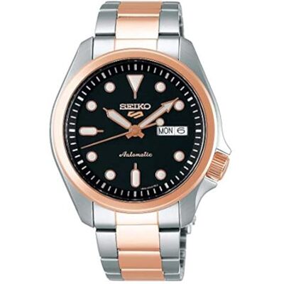Seiko Montre Automatique 5 Sport K1, Argent, Bracelet - Publicité Seiko Montre Automatique 5 Sport K1, Argent, Bracelet - Publicité