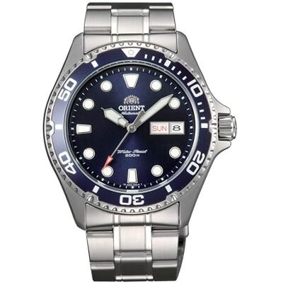 Orient Sports Mako 2 & Ray 2 AA02 RA-AA02 Montre pour Homme Automatique à remontage Manuel étanche - Publicité Orient Sports Mako 2 & Ray 2 AA02 RA-AA02 Montre pour Homme Automatique à remontage Manuel étanche - Publicité