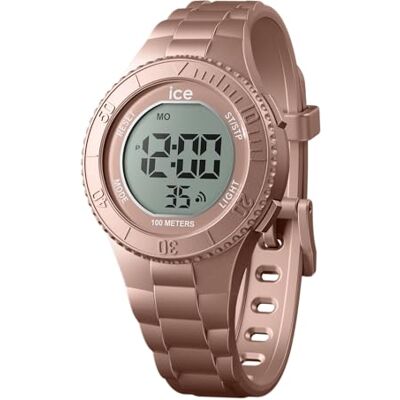 Watch ICE digit Montre mixte avec bracelet en plastique - Publicité Watch ICE digit Montre mixte avec bracelet en plastique - Publicité