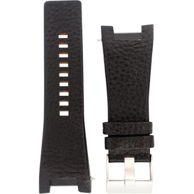 Diesel Montres pour Hommes 30mm, Cuir Noir, Bande de Rechange Originale pour DZ1215 - Publicité Diesel Montres pour Hommes 30mm, Cuir Noir, Bande de Rechange Originale pour DZ1215 - Publicité