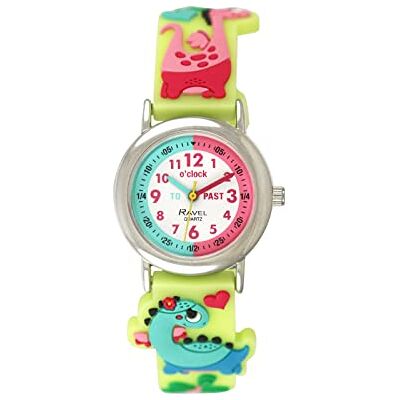 Ravel Montre d'enseignement du Temps pour Enfants - Publicité Ravel Montre d'enseignement du Temps pour Enfants - Publicité