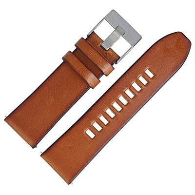 Diesel LB-DZ4343 Bracelet de rechange en cuir pour montre DZ 4343 Marron 26 mm - Publicité Diesel LB-DZ4343 Bracelet de rechange en cuir pour montre DZ 4343 Marron 26 mm - Publicité