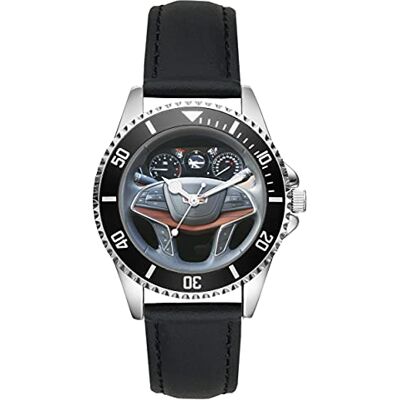 KIESENBERG Montre Homme Cadeau pour Cadillac XT5 Fans Cockpit Quartz Analogique Montre-Bracelet - Publicité KIESENBERG Montre Homme Cadeau pour Cadillac XT5 Fans Cockpit Quartz Analogique Montre-Bracelet - Publicité