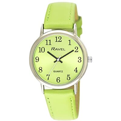 Ravel Montre Ronde Brighter Days pour Femmes, Ton Argenté Quartz analogique R0140 - Publicité Ravel Montre Ronde Brighter Days pour Femmes, Ton Argenté Quartz analogique R0140 - Publicité