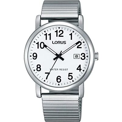 Lorus Montre analogique à Quartz pour Femme avec Bracelet en métal - Publicité Lorus Montre analogique à Quartz pour Femme avec Bracelet en métal - Publicité