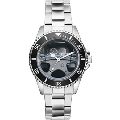KIESENBERG Montre Homme Cadeau pour Golf III Fans Cockpit Quartz Analogique Montre-Bracelet - Publicité KIESENBERG Montre Homme Cadeau pour Golf III Fans Cockpit Quartz Analogique Montre-Bracelet - Publicité