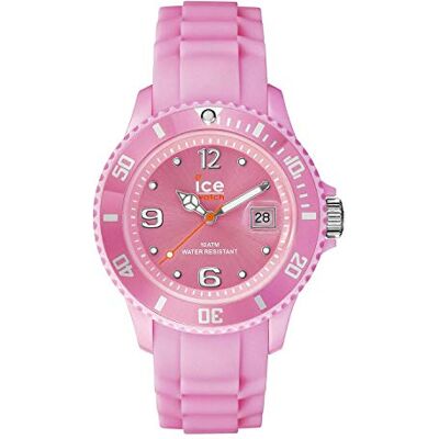 Watch ICE forever Pink Montre rose pour femme avec bracelet en silicone - Publicité Watch ICE forever Pink Montre rose pour femme avec bracelet en silicone - Publicité