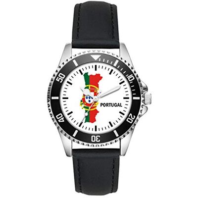 KIESENBERG Montre Homme Cadeau pour Portugal Fan Quartz Analogique Montre-Bracelet - Publicité KIESENBERG Montre Homme Cadeau pour Portugal Fan Quartz Analogique Montre-Bracelet - Publicité
