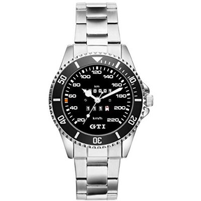 KIESENBERG Montre Homme Cadeau pour Golf II GTI Fans Cockpit Compteur de Vitesse Quartz Analogique Montre-Bracelet - Publicité KIESENBERG Montre Homme Cadeau pour Golf II GTI Fans Cockpit Compteur de Vitesse Quartz Analogique Montre-Bracelet - Publicité