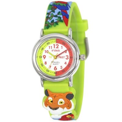 Ravel Montre d'enseignement du Temps pour Enfants - Publicité Ravel Montre d'enseignement du Temps pour Enfants - Publicité
