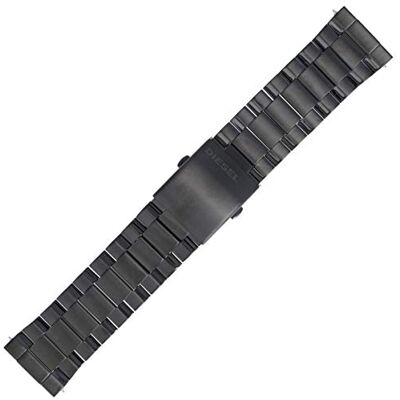 Diesel Bracelet De Montre 26mm Métal Noir DZ-4309 - Publicité Diesel Bracelet De Montre 26mm Métal Noir DZ-4309 - Publicité