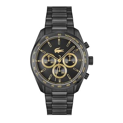 Lacoste Montre à Trois Aiguilles pour Homme avec Bracelet en Acier Blanc argenté - Publicité Lacoste Montre à Trois Aiguilles pour Homme avec Bracelet en Acier Blanc argenté - Publicité