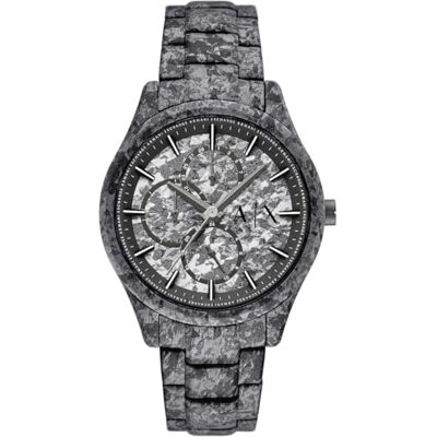 Armani Exchange Hommes Analogique Quartz Montre avec Bracelet en Acier Inoxydable - Publicité Armani Exchange Hommes Analogique Quartz Montre avec Bracelet en Acier Inoxydable - Publicité