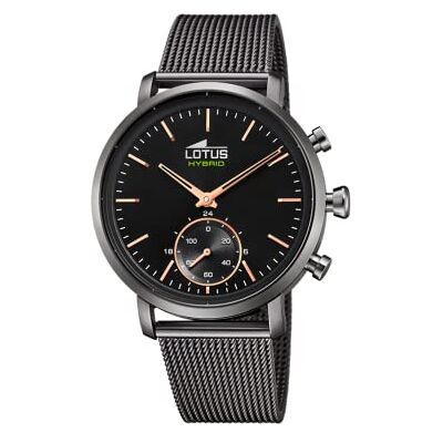 LOTUS Montre Connectée Homme Hybride Connected en Acier Inoxydable 316l - Publicité LOTUS Montre Connectée Homme Hybride Connected en Acier Inoxydable 316l - Publicité