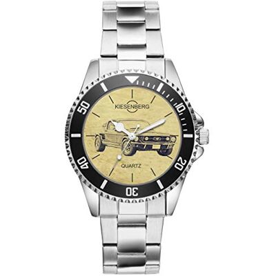 KIESENBERG Montre Cadeau pour Mustang 1967 Oldtimer Fans Pilote - Publicité KIESENBERG Montre Cadeau pour Mustang 1967 Oldtimer Fans Pilote - Publicité