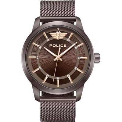 Police Watches raho Montre Homme Analogique Quartz avec Bracelet Acier Inoxydable - Publicité Police Watches raho Montre Homme Analogique Quartz avec Bracelet Acier Inoxydable - Publicité