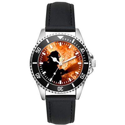 KIESENBERG Montre Sapeurs-Pompiers Cadeau Article Idée Fan - Publicité KIESENBERG Montre Sapeurs-Pompiers Cadeau Article Idée Fan - Publicité