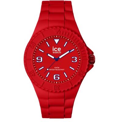 Watch Ice Generation Herrenuhr mit Silikonarmband - Publicité Watch Ice Generation Herrenuhr mit Silikonarmband - Publicité