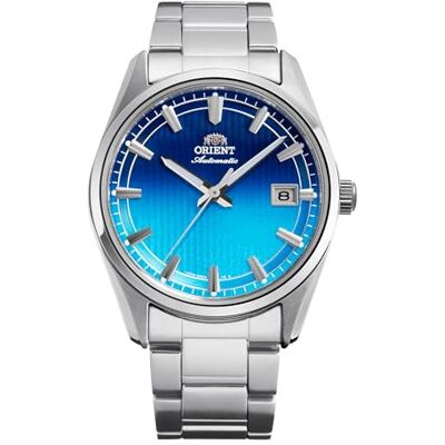 Orient Contemporary Narrow Date – Montre pour homme automatique et à remontage manuel mécanique décontractée - Publicité Orient Contemporary Narrow Date – Montre pour homme automatique et à remontage manuel mécanique décontractée - Publicité
