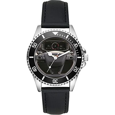KIESENBERG Montre Homme Cadeau pour Cupra Ateca Fans Cockpit Quartz Analogique Montre-Bracelet - Publicité KIESENBERG Montre Homme Cadeau pour Cupra Ateca Fans Cockpit Quartz Analogique Montre-Bracelet - Publicité