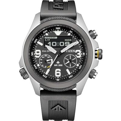 Montre Citizen Analogique Digital Eco-Drive pour Hommes Promaster Land U822 - Publicité Montre Citizen Analogique Digital Eco-Drive pour Hommes Promaster Land U822 - Publicité