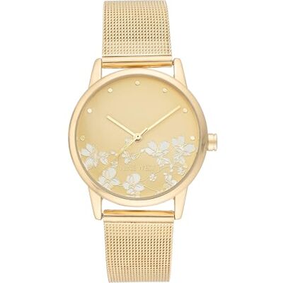 NINE WEST Women's Mesh Bracelet Watch - Publicité NINE WEST Women's Mesh Bracelet Watch - Publicité