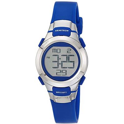 Armitron Sport Women's Digital Chronograph Resin Strap Watch, 45/7012 - Publicité Armitron Sport Women's Digital Chronograph Resin Strap Watch, 45/7012 - Publicité