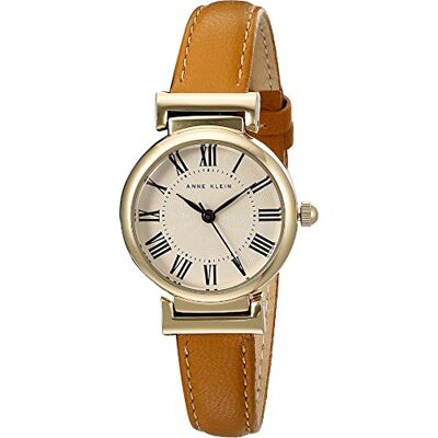 Anne Klein Women's Leather Strap Watch - Publicité Anne Klein Women's Leather Strap Watch - Publicité