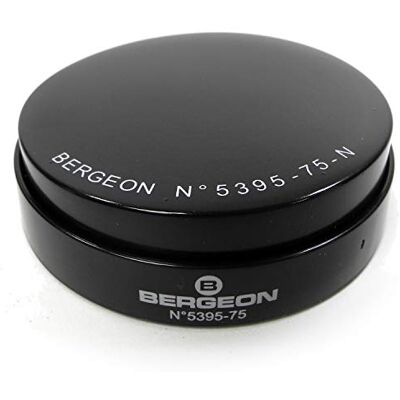 Bergeon Coussin de boîtier de montre en gel Noir HC - Publicité Bergeon Coussin de boîtier de montre en gel Noir HC - Publicité