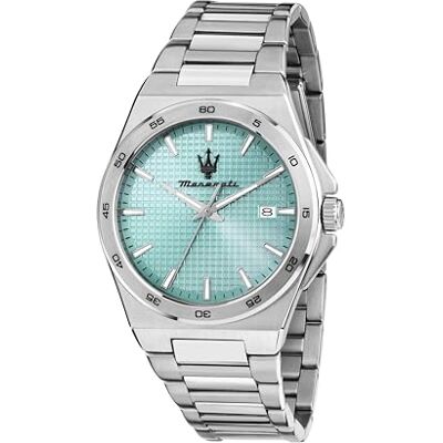 Maserati Montre Homme, Heure, Date, Analogique, 40 mm, Collection Velocita' Slim, Cadeau Homme - Publicité Maserati Montre Homme, Heure, Date, Analogique, 40 mm, Collection Velocita' Slim, Cadeau Homme - Publicité