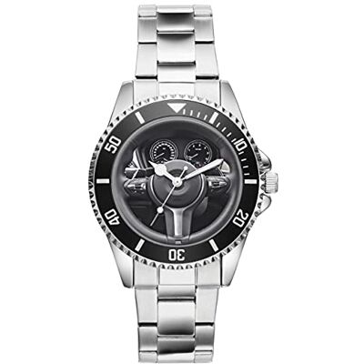 KIESENBERG Montre Homme Cadeau pour BMW X2 Fans Cockpit Quartz Analogique Montre-Bracelet - Publicité KIESENBERG Montre Homme Cadeau pour BMW X2 Fans Cockpit Quartz Analogique Montre-Bracelet - Publicité