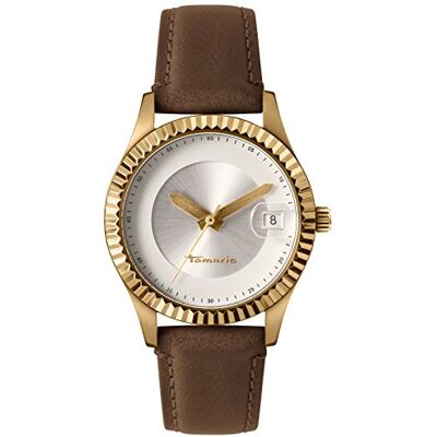 Tamaris Debby Montre à quartz, Argenté, blanc, bracelet - Publicité Tamaris Debby Montre à quartz, Argenté, blanc, bracelet - Publicité