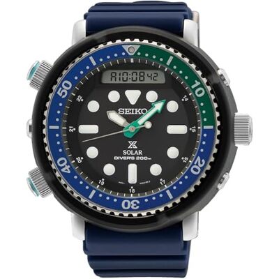 Seiko Prospex Sea Montre solaire pour homme plongeur 20ATM, Bracelet. Publicité Seiko Prospex Sea Montre solaire pour homme plongeur 20ATM, Bracelet. Publicité