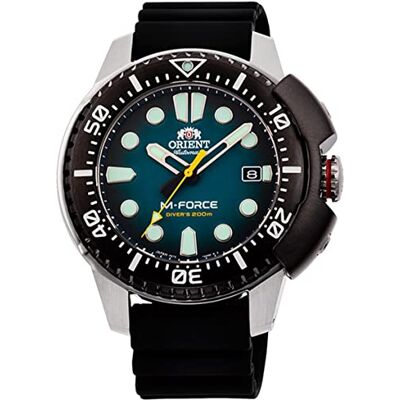 Orient Sports M-Force Montre pour Homme Automatique et à remontage Manuel mécanique de Sport - Publicité Orient Sports M-Force Montre pour Homme Automatique et à remontage Manuel mécanique de Sport - Publicité