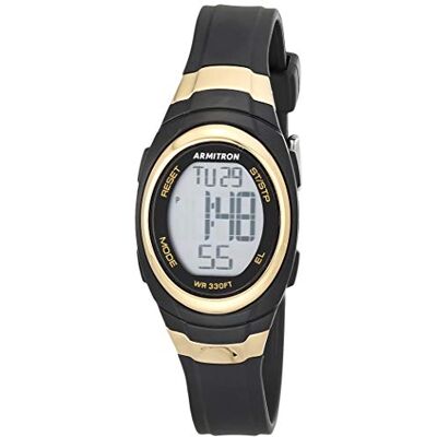 Armitron Sport Women's Digital Chronograph Resin Strap Watch, 45/7030 - Publicité Armitron Sport Women's Digital Chronograph Resin Strap Watch, 45/7030 - Publicité