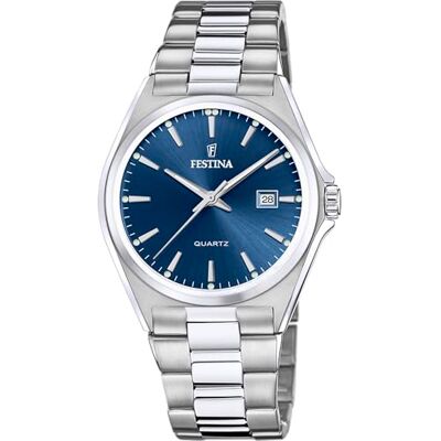 Festina Montre dateur Acero Clasico - Publicité Festina Montre dateur Acero Clasico - Publicité