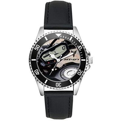 KIESENBERG Montre Homme Cadeau pour Yamaha MT-07 Fans Cockpit Compteur de Vitesse Quartz Analogique Montre-Bracelet - Publicité KIESENBERG Montre Homme Cadeau pour Yamaha MT-07 Fans Cockpit Compteur de Vitesse Quartz Analogique Montre-Bracelet - Publicité