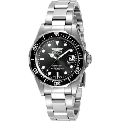 Invicta Pro Diver Montre Mouvement à Quartz en Acier Inoxydable 37mm - Publicité Invicta Pro Diver Montre Mouvement à Quartz en Acier Inoxydable 37mm - Publicité