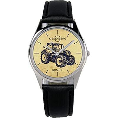 KIESENBERG Montre Homme Cadeau pour New Holland T8 Genesis Tracteur Fans Quartz Analogique Bracelet en Cuir Montre-Bracelet - Publicité KIESENBERG Montre Homme Cadeau pour New Holland T8 Genesis Tracteur Fans Quartz Analogique Bracelet en Cuir Montre-Bracelet - Publicité