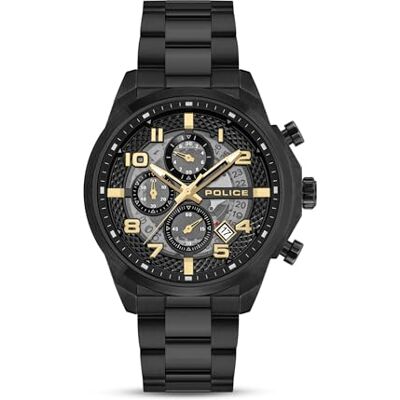 Police Montre Fonction Soul Quartz Mouvement de Montre Largeur du boîtier: 51 mm Acier Inoxydable 5 ATM - Publicité Police Montre Fonction Soul Quartz Mouvement de Montre Largeur du boîtier: 51 mm Acier Inoxydable 5 ATM - Publicité