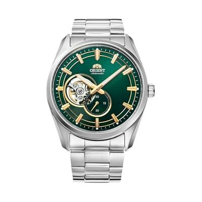 Orient Montre Automatique Semi-squelettique à remontage Manuel avec Verre Saphir - Publicité Orient Montre Automatique Semi-squelettique à remontage Manuel avec Verre Saphir - Publicité