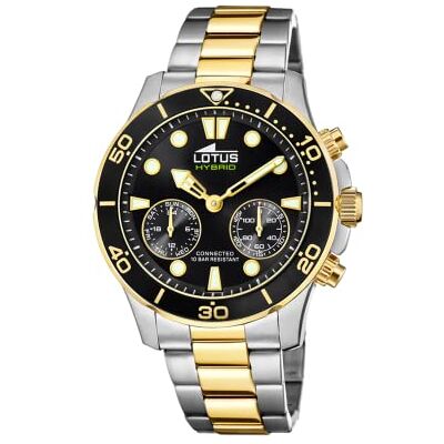 LOTUS Montre Connectée Homme Hybride Connected en Acier Inoxydable 316l - Publicité LOTUS Montre Connectée Homme Hybride Connected en Acier Inoxydable 316l - Publicité