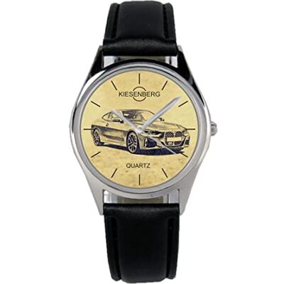 KIESENBERG Montre Homme Cadeau pour BMW 4er (G22) Fans Quartz Analogique Bracelet en Cuir Montre-Bracelet - Publicité KIESENBERG Montre Homme Cadeau pour BMW 4er (G22) Fans Quartz Analogique Bracelet en Cuir Montre-Bracelet - Publicité